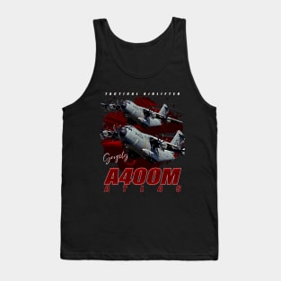 A400M Tactical Airlifter Heavy Aircraft Tank Top